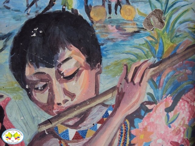 Los escombros de un sueño hecho arte: Un vistazo al mural del barrio Lleras