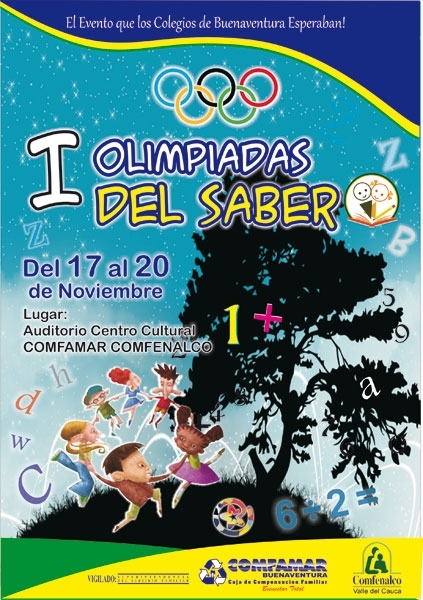 Comfamar - Comfenalco realizará  las I Olimpiadas del Saber 2009