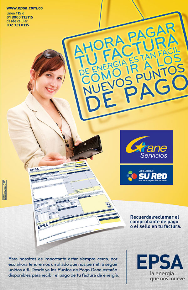 Pagar tu factura de energía es fácil