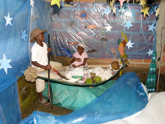 El pesebre del barrio El Cristal fue seleccionado como ganador