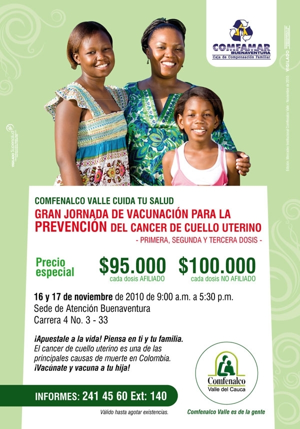 Jornada de prevención del cáncer de cuello uterino