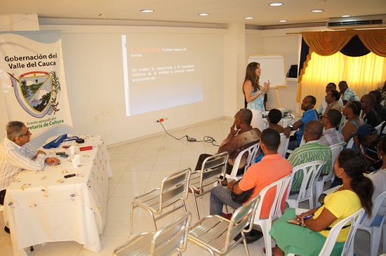 Se dictó taller para formular proyectos de cofinanciación cultural