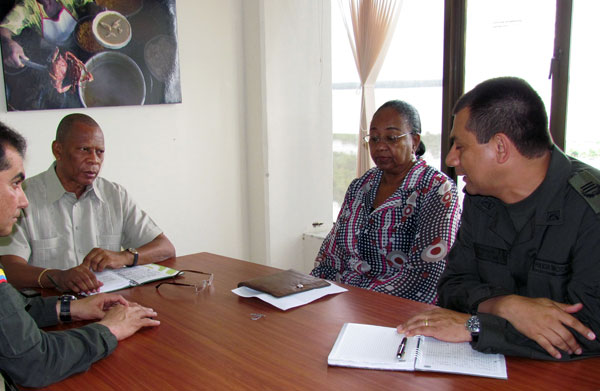 Alcalde se reunió con nuevo Comandante del Distrito Especial de Policía de Buenaventura