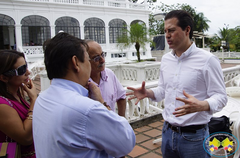 Senador Galán estuvo de visita en Buenaventura