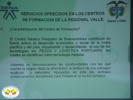 Promoción de los productos y servicios del SENA