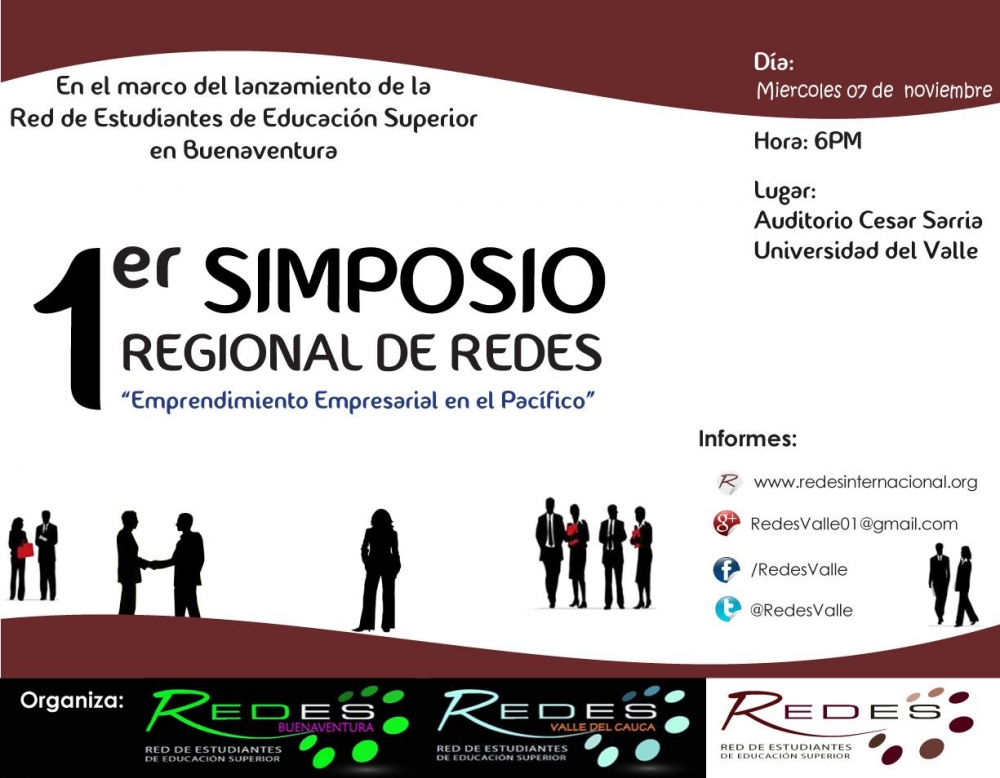 La Red de Estudiantes de Educación Superior - REDES, realizará simposio de emprendimiento empresarial