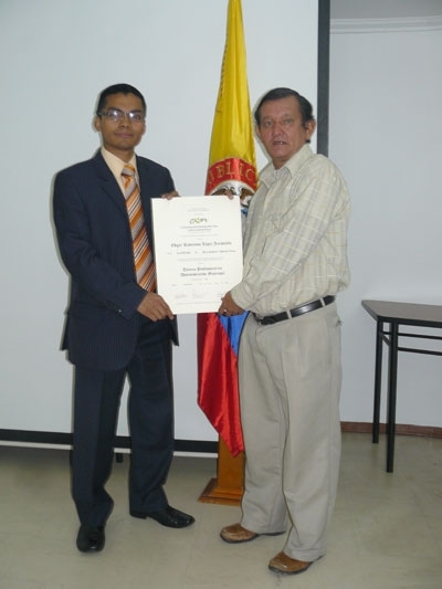 Felicitaciones a Edgar Robinson López (Snoopy)