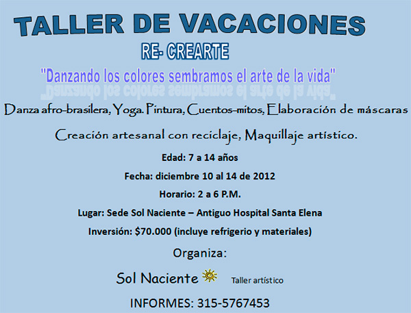 Vacaciones con Recrearte