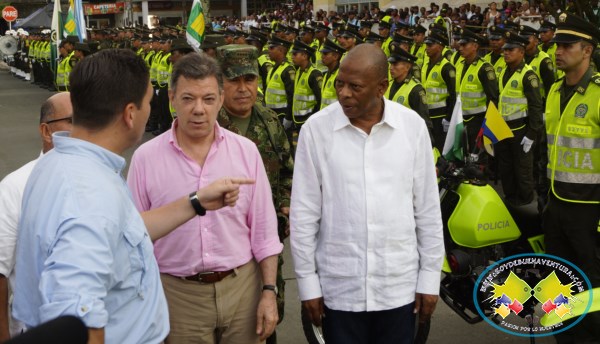 Durante gran parte del  martes 26 de febrero, el presidente Juan Manuel Santos estuvo en Buenaventura