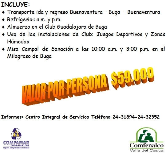 Visita a Buga
