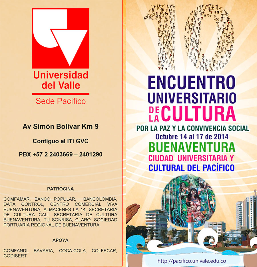 Del 14 al 17 de octubre se realizará el 10º Encuentro Universitario de la Cultura