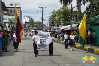 En Buenaventura también se realizó el desfile del Día de la Independencia de Colombia