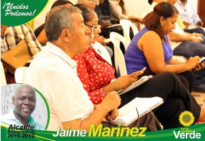 Jaime Marínez, expuso propuestas de su plan de gobierno en distintos debates organizados en la ciudad