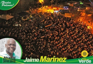 Jaime Marínez participó  en multitudinario acto  por la transformación de Buenaventura