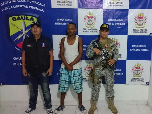 La Armada Nacional rescató a un joven que había sido secuestrado en Buenaventura