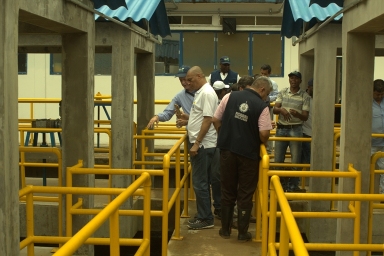 Entidades de control visitaron obras que realiza Findeter en plantas de tratamiento de agua