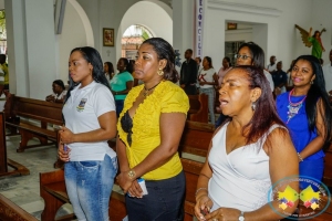 Con una Eucaristía la Administración Distrital conmemoró el Día Internacional de la Mujer