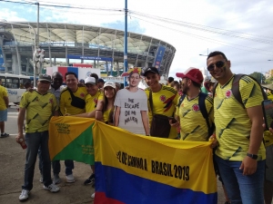 Colombianos se gozaron el triunfo de la selección ante Argentina por Copa América