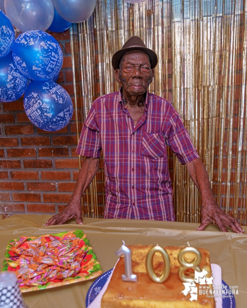 Juan Clímaco Riascos cumple 108 años de vida