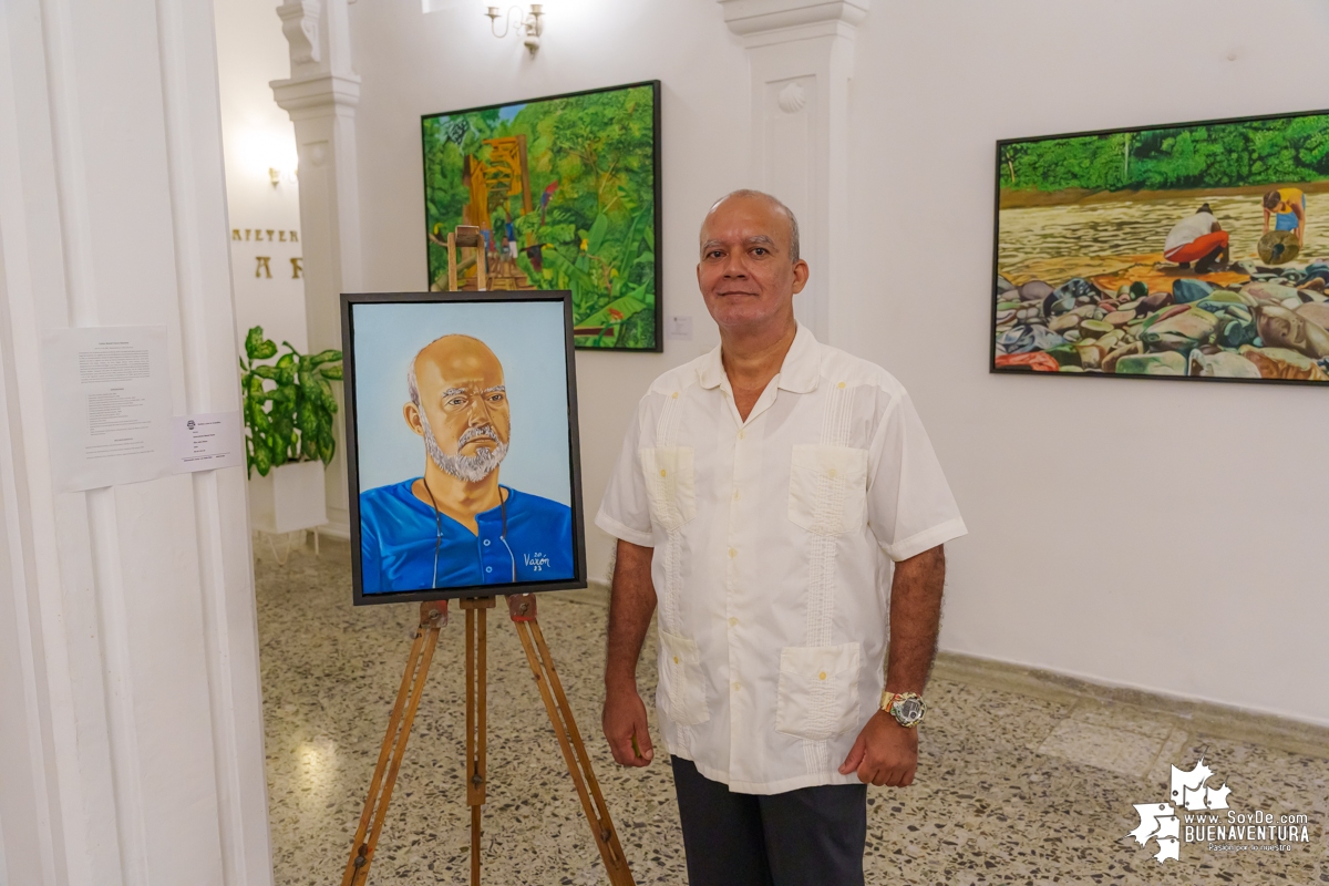 Carlos Reinel Varón expone sus obras en el Hotel Estación Buenaventura
