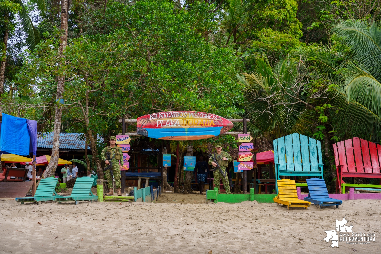 Se izó la Bandera Azul en Playa Dorada: un logro ambiental y turístico de reconocimiento internacional para Buenaventura 