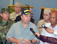 Ministro de Defensa presidió consejo de seguridad en Buenaventura