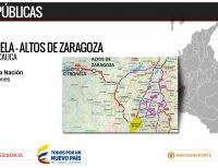 Invías abre proceso de contratación para construir tramo de doble cazada entre Citronela y Altos de Zaragoza en Buenaventura