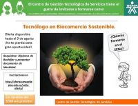 El SENA invita a inscribirse como Tecnólogo en Biocomercio Sostenible