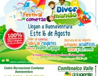 Festival de Cometas en el Centro Recreacional de Comfenalco Valle Regional Buenaventura
