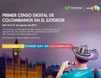 Movistar y Marca Colombia realizan primer censo digital de colombianos en el exterior