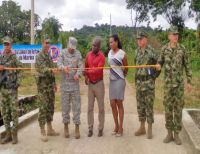 Tres nuevas obras para la comunidad entregó la Armada Nacional en el Chocó