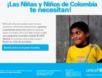 Únete por la niñez, tu ayuda puede transformar la vida de millones de niños, niñas y adolescentes de Colombia