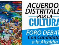 Gran  foro “Acuerdos Distrital por la Cultura” con los candidatos a la Alcaldía de Buenaventura el 14 de octubre