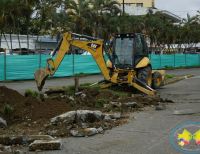 Iniciaron las obras de la primera fase del Malecón Bahía de la Cruz
