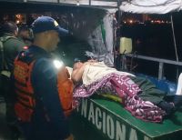 La Armada Nacional evacuó dos personas con problemas de salud en Bazán La Bocana