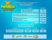 Este miércoles arranca el Festival Infantil en el que se coronará a  la Niña Buenaventura