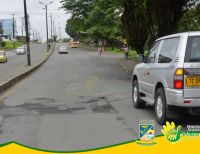 Funcionarios de la Secretaría de Infraestructura Vial e Invías realizaron recorrido por la Avenida Simón Bolívar verificando su estado