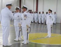 Se realizó la ceremonia de relevo en el comando de la Fuerza Naval del Pacífico