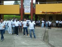 Trabajadores de la Unipacífico protestan por reducción de puestos de trabajo