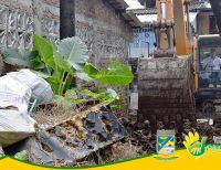 Más de 1.000 m3 de escombros y basuras fueron retirados de un terreno baldío ubicado en el barrio San Buenaventura