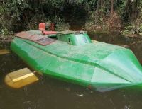 En el río San Juan en Chocó, incautan primer sumergible eléctrico
