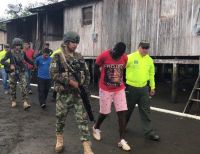 Fueron capturados 4 presuntos integrantes del “clan del golfo” en Bahía Solano, Chocó