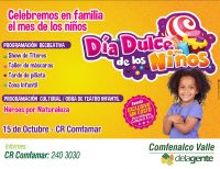 Comfenalco Valle en Buenaventura realizará una divertida celebración del mes de los niños