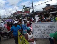 Se realizó marcha para pedir cumplimiento de acuerdos del paro cívico en Buenaventura