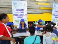 Más de 200 personas fueron aseguradas en primer día de la Jornada Masiva de Afiliación al Régimen Subsidiado de Salud