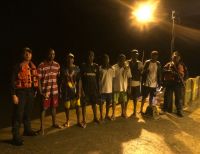La Armada Nacional rescató 7 pescadores luego de naufragio cerca de Ladrilleros