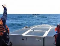 Unidades de la Armada Nacional salvaron la vida a cuatro personas en el mar