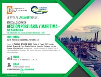 Lanzamiento de la Especialización en Gestión Portuaria y Marítima y fecha de inscripciones en la Cámara de Comercio de Buenaventura