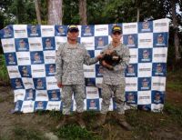 La Armada Nacional rescató una tortuga y un oso perezoso que se encontraban en peligro en el pacífico colombiano