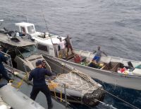 Rescatan 4 pescadores que permanecían a la deriva en Nariño